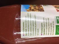 Passata Nature Bio - 690G - La Bio Idea Ingredients