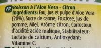 Aloe Lemon Ingredients