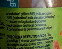 4-mix Mixed Nut Butter Ingredients