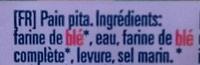 Pita Ingredients