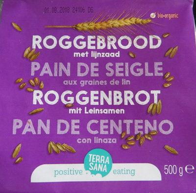 Pain De Seigle Aux Graines De Lin