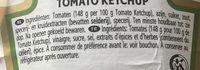 Tomato Ketchup Ingredients