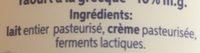 Griekse Stijl Ingredients