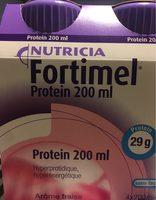 Nutricia Fortimel Protein Nutriment Saveur Fraise Report Card