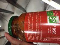 Sauce Bolognaise 20% De Boeuf Ingredients