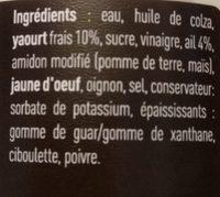 Ail - Pita Ingredients