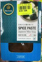 Spice Paste Japanese Miso Soup Report Card
