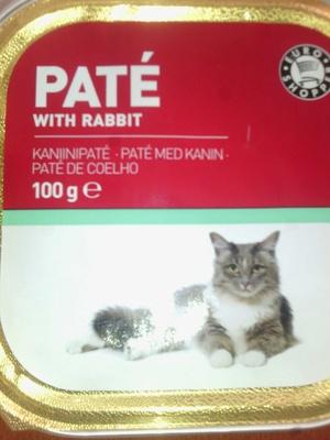 Pate De Coelho Alimento Completo Para Gatos Adultos 