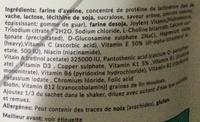 Plenny Shake Sport Ingredients