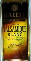 Balsamique Blanc Report Card