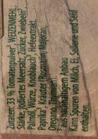 Knorr Fix Spaghetti Bolognese (zubereitet) Ingredients