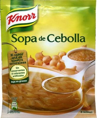 Sopa De Cebolla Deshidratada