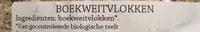 Smaakt Boekweitvlokken Ingredients