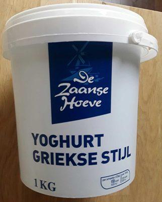 Yoghurt Griekse Stijl
