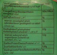 Aloe Original Ingredients