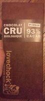Chocolat Cru Biologique Report Card