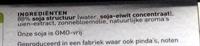 Vegetarische Kipstuckjes Ingredients