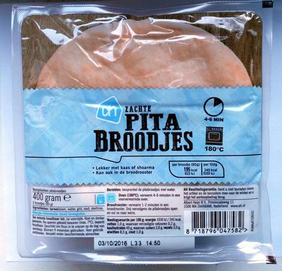 Zachte Pitabroodjes