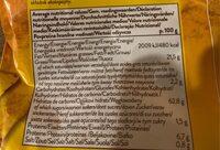 Natural Corn Chips Nutrition Label