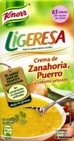 Crema De Zanahoria, Puerro Y Cebolla Report Card