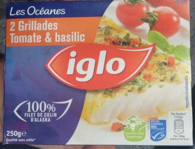 Les Ocanes, 2 Grillades Tomate & Basilic