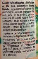 The Infus Glac Ingredients