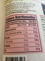 Chips D'Algues Ingredients