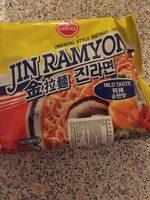 Soupe Jin Ramen 120G Ingredients