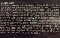 Bibim Udon Pic Et Sucr Ingredients