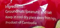 Mekong Peanut Ingredients