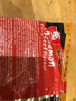 Massaman Curry Beef Flavour Ingredients