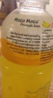Mogu Mogu Ingredients