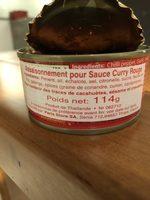 Maesri Red Curry Paste Ingredients
