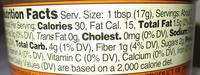 Karee Curry Paste Nutrition Label