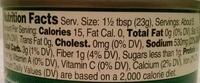 Maesri Green Curry Paste Nutrition Label
