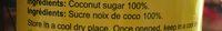 Sucre De Coco 400G Ingredients