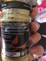 Pte De Gingembre Ingredients