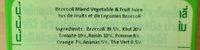 Tipco          Broccoli & Mixed Fruit  Juice Ingredients