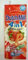 Dutch Mill Drinking Yoghurt Uht Milk Strawberry 180ML. Pack Report Card
