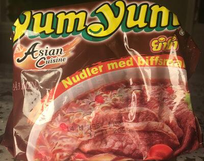YumYum Nudler Med Biffsmak
