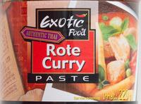 Rote Curry Paste Report Card