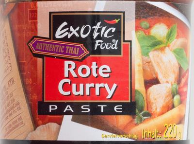Rote Curry Paste