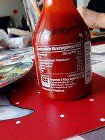 Sriracha Chili Sauce Ingredients