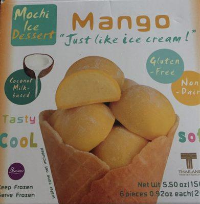 Mango Mochi Ice Dessert