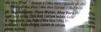 Aloe Ingredients