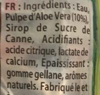 Aloe Vera Drink For Life Lychee Ingredients