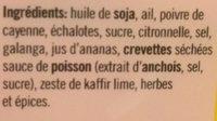 Ahg 50 G Wrzpaste Fr Thailndisches Rotes Curry Ingredients