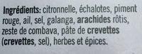 Ahg Spice Paste For Thai Panaeng Curry,50G Ingredients