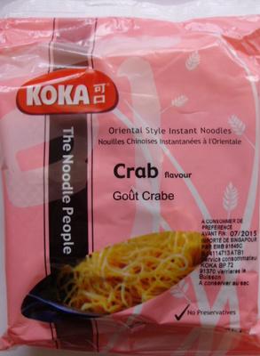 Nouilles Chinoises Instantanes  L'orientale Got Crabe