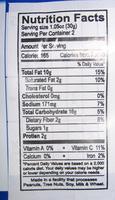 India's Magic Masala (buddy Pack) Nutrition Label